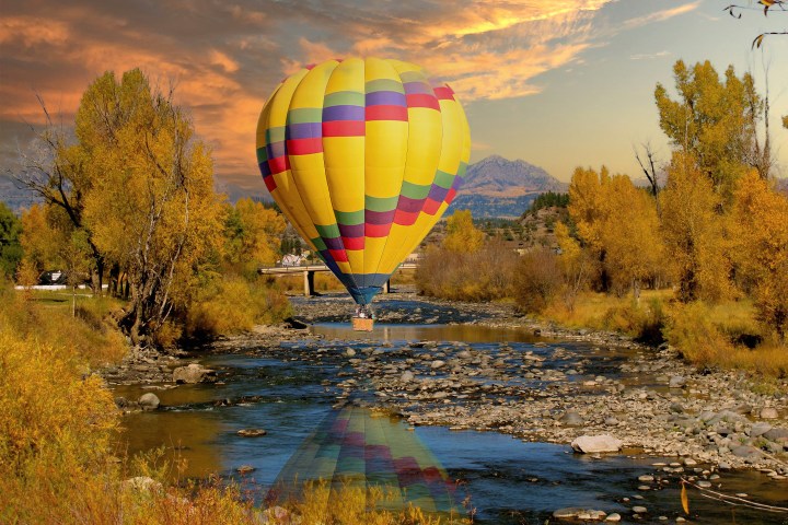 a colorful kite flying in the sky