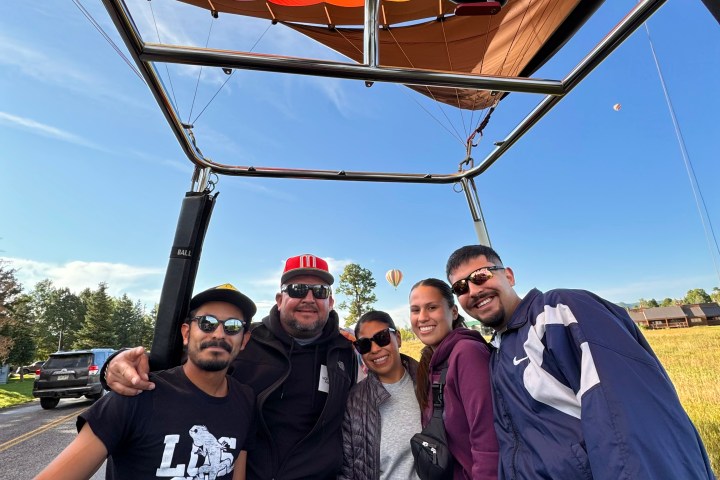 a group of people posing for the camera