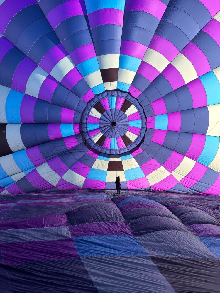 a close up of a balloon