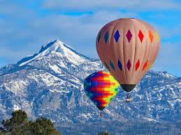 a balloon in the sky