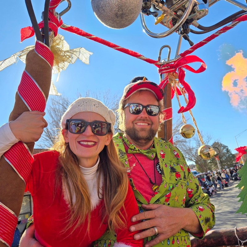 a group of people wearing costumes