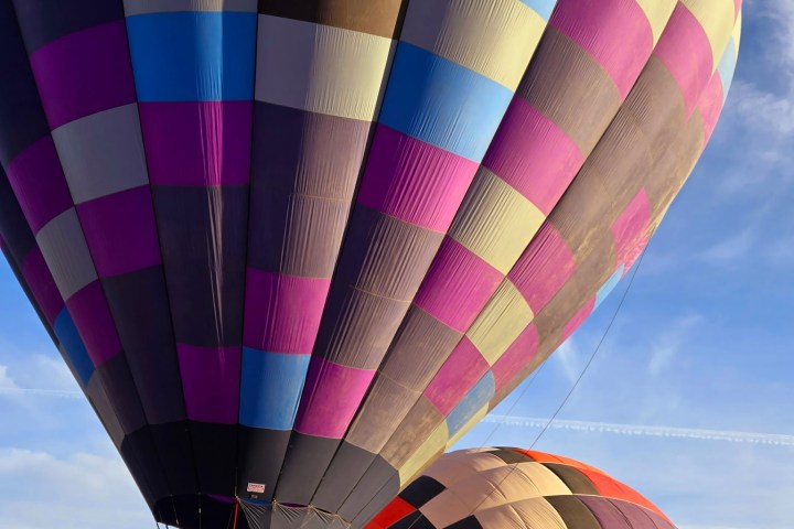 a balloon in the sky