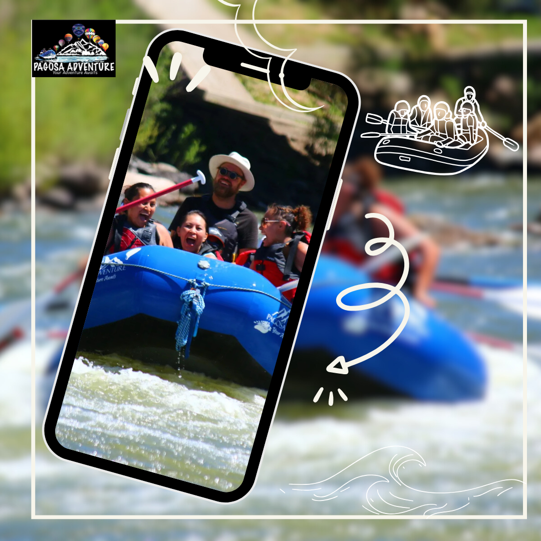 Copy of Copy of Black and Orange Modern Blog New Post Instagram Story (Instagram Post) Rafting blog post
